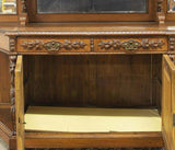 Antique Sideboard, Hunt, French Oak Relief, Carved Wood, 19th C., Gorgeous! - Old Europe Antique Home Furnishings