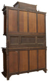 Sideboard, French Renaissance Revival Carved Walnut, 1800's, - Old Europe Antique Home Furnishings