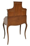 Antique Desk, Secretary, French Louis XV Style Floral Marquetry, Early 1900s!! - Old Europe Antique Home Furnishings