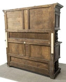 Sideboard, Italian Renaissance Revival, Figural Early 1900s, Handsome Vintage! - Old Europe Antique Home Furnishings