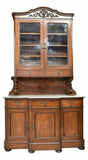 Antique Sideboard, French Louis Philippe, Mahogany, Marble Top, 1800s, Gorgeous! - Old Europe Antique Home Furnishings